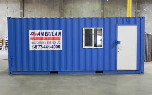 construction office cargo container rentals